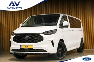 Ford Transit Custom 320 2.0 TDCI 170 PK L2H1 Limited DC | Dubbel Cabine | ACC | Blind Spot | Navigatie | Camera | CarPlay | Lane Assist | Trekhaak | BPM VRIJ | Verlengde fabrieksgarantie tot 12-2029 | 5-Zitter | AV Edition 
