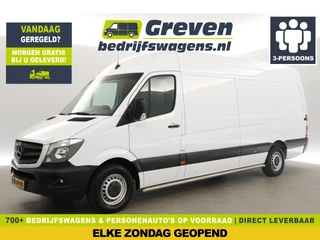 Mercedes-Benz Sprinter 2.2 CDI L3H2 Airco Cruisecontrol Navigatie PDC 3 Persoons Elektrpakket
