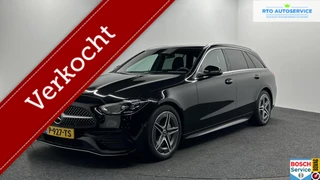 Mercedes C-klasse Estate 180 AMG Line CAMERA NAVI SFEERVERLICHTING.