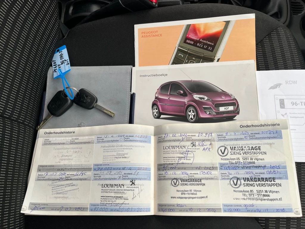 Hoofdafbeelding Peugeot 107