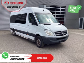 Mercedes-Benz Sprinter 313 2.2 CDI L3H2 €8.773 Incl. BTW BPM VRIJ! EXPORT Combi/ 9 Persoons/ Kombi/ 9P/ Airco/ Rolstoellift