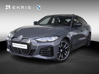 Hoofdafbeelding BMW i4 BMW i4 Gran Coupé M50 | M Sportpakket | High Executive | Stuurwielrand verwarmd | Adaptief M Onderstel | Glazen schuif-/kanteldak | Driving Assistant Professional | Trekhaak