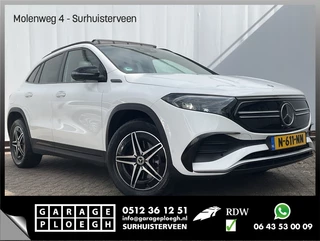 Hoofdafbeelding Mercedes-Benz EQA Mercedes-Benz EQA 250 Solution AMG Memory 360°Pano Hud Adap.Cruise Burmester 67 kWh