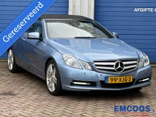Mercedes E-klasse Cabrio 200 CGI Avantgarde * Airco * Cruise Control * NAVI * Stoel/Nekverwarming *