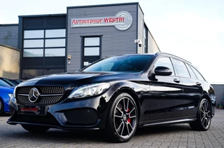 Mercedes-Benz C-klasse Estate 450 / 43 AMG 4MATIC | Burmester | Kuipstoelen AMG | Panorama | Stuur assistent | Adaptieve Cruise |