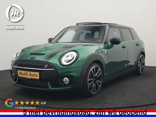 MINI Clubman Mini 2.0 Cooper S John Cooper Works FACELIFT 179pk Dealer O.H | Panodak | Adaptive Cruise | Alcantara JCW Sportstoelen | Head Up | Harman Kardon | 19"L.M | Trekhaak Afn. | Camera | Keyless |