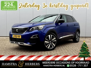 Peugeot 3008 1.2 PureTech Blue Lease Premium blauw