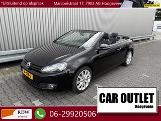 Volkswagen Golf Cabriolet 1.2 TSI BlueMotion Navi, Leer/Alc, CC, PDC, Multimedia, PDC, LM, z.g.a.n. APK – Inruil Mogelijk –