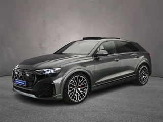 Audi Q8 55 TFSI e quattro Pro Line S | Trekhaak | Luchtvering | Panorama Dak | Adaptieve Cruise | Camera | Matrix Led | B&O 3d | Stoelen-pakket | Memory-pakket | Spiegel-pakket | Tour pakket | Trekhaak-pakket | Assistentie Pakket Plus | Memory-pakket | Assistentie pakket Parking |