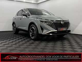Nissan QASHQAI 1.3 MHEV Xtronic N-Connecta Pano, Half leder, 360 Camera, Virtual desk, Winterpakket, Keyless start, 3 jaar garantie
