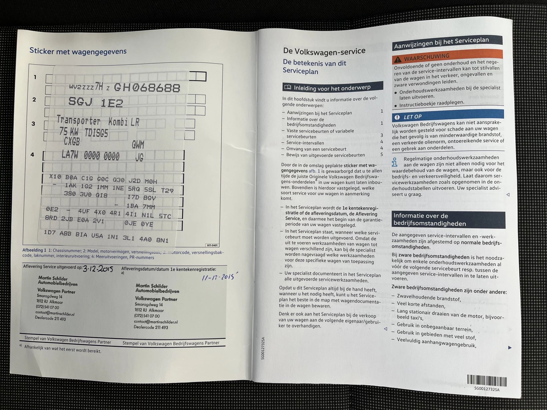 Hoofdafbeelding Volkswagen Transporter