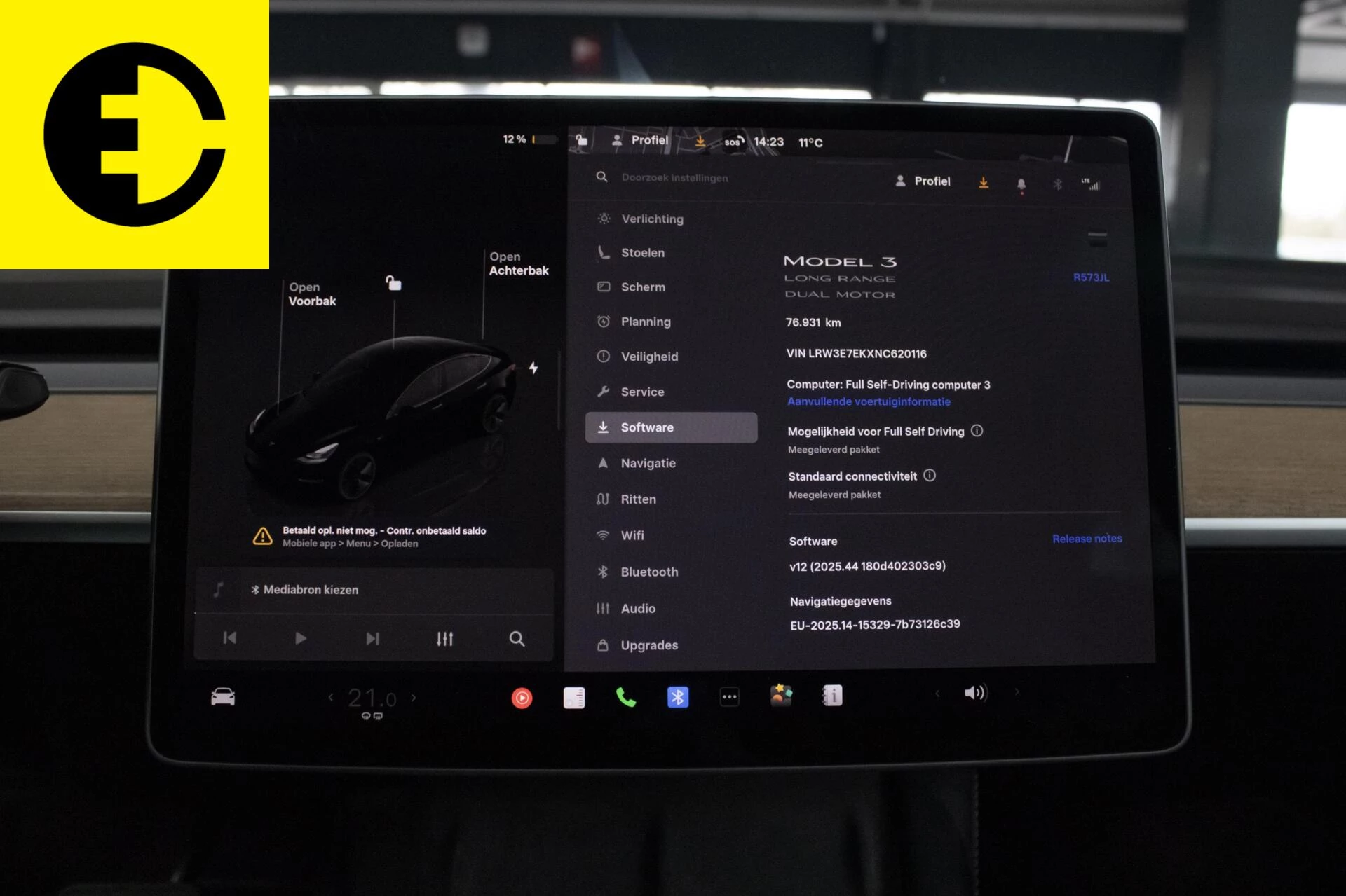 Hoofdafbeelding Tesla Model 3