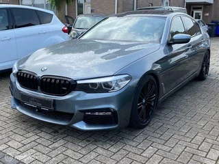 BMW 5-serie 530d LUXERY-LINE 153.DKM AUT ECC LEDER LED SCHUIF/KANTELDAK M-PAKKET