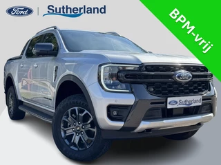 Hoofdafbeelding Ford Ranger Ford Ranger 3.0 V6 Wildtrak Double Cab EcoBlue | SCI |241pk!! | 2-zits|  BPM vrij | Rollertop | Trekhaak | Technology Pack | Uniek in Nederland | Verlengde fabrieksgarantie tot 03-2028