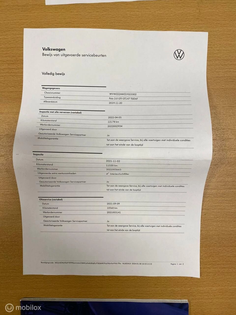 Hoofdafbeelding Volkswagen Polo