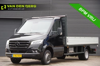 Mercedes-Benz Sprinter 519 3.0 CDI V6 L3 AUT. OPEN LAADBAK, LED, 3.5T TREKHAAK, STANDKACHEL, CAMERA, MBUX 10'', LEDER STUUR, NAVI, CLIMA