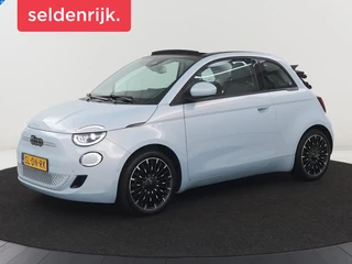 Fiat 500 Cabrio Icon 42 kWh | SOH 90,5 | 3 Fase | Adaptive cruise | Camera | Carplay | DAB | Climate control | Stoelverwarming | Navi. Full map |