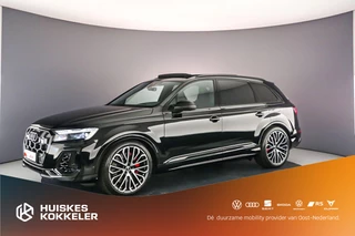 Audi Q7 60 TFSI e Pro Line S | Adv. Onderstel | Pano | B&O | 4-Wiel besturing | Head Up | Trekhaak | S-Stoelen | 22 inch | HD-Matrix | 360Cam | Keyless |