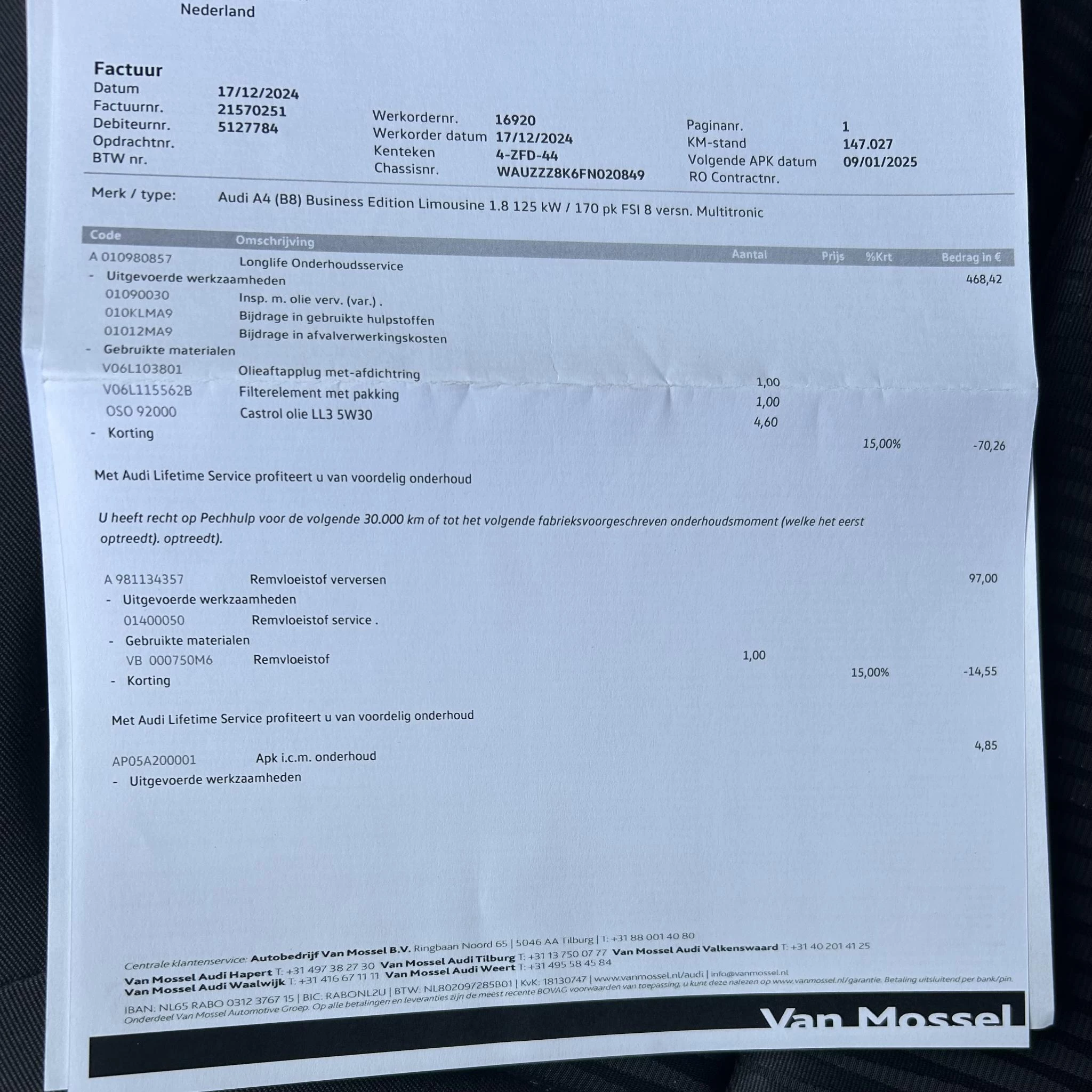 Hoofdafbeelding Audi A4