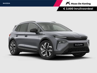 Škoda Elroq Sportline Elektromotor 210 kW / 286 PK SUV Graphite Grey | Trekhaak wegklapbaar | 3.000,- inruilbonus!!