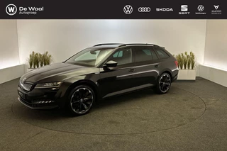 Skoda Superb Combi 1.4 TSI 218pk DSG iV Sportline Business | Achteruitrijcamera, Adaptive Cruise Control, 19" LM Velgen |