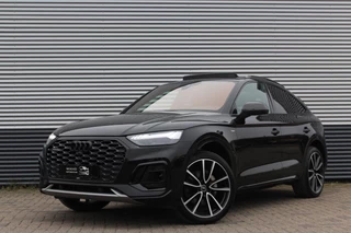 Audi Q5 Sportback 50 TFSIe | 3x S-Line | Panoramadak | Matrix | Elektrische stoel | Blackoptik | 360 Camera | Sfeerverlichting |