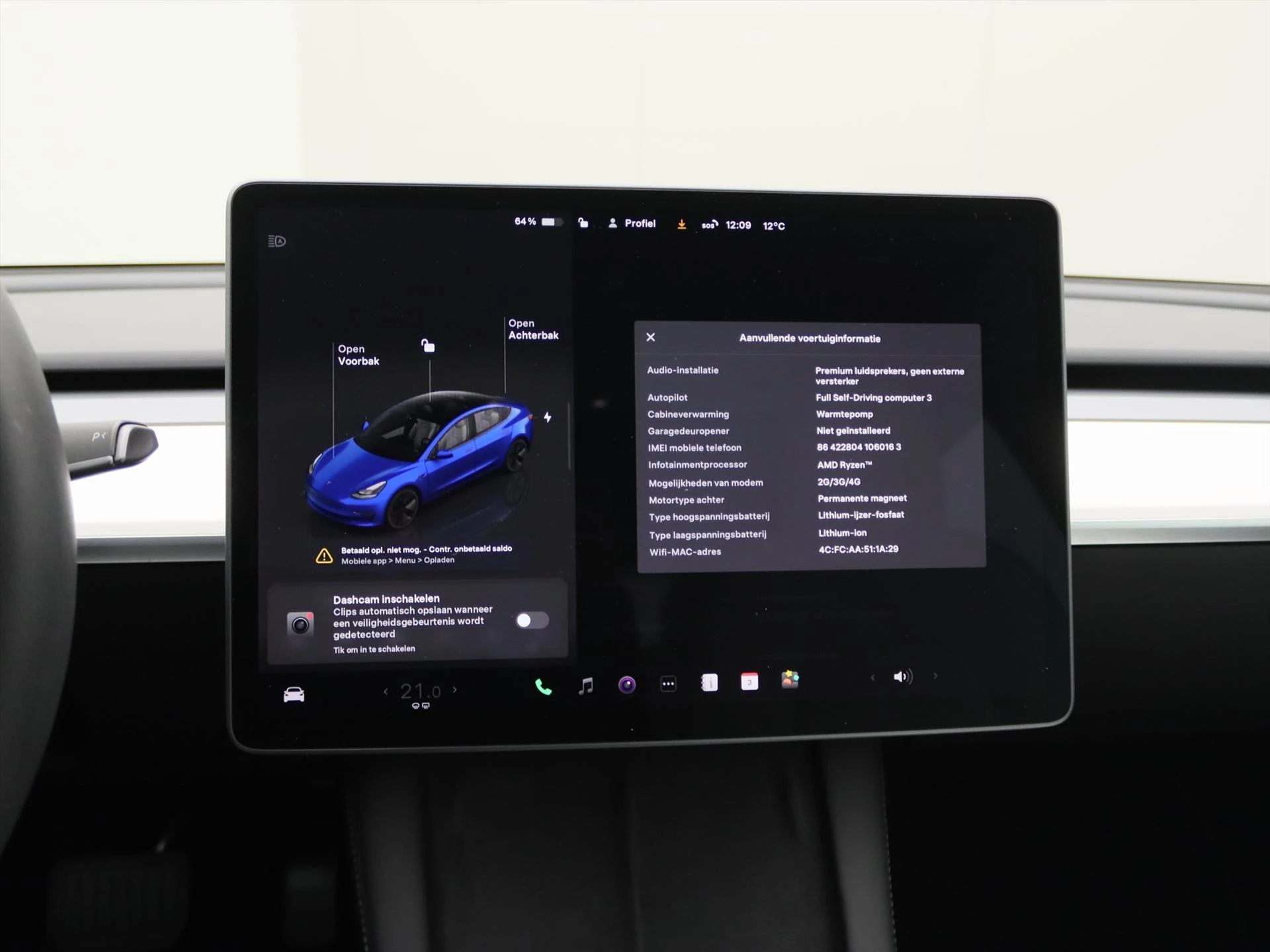 Hoofdafbeelding Tesla Model 3