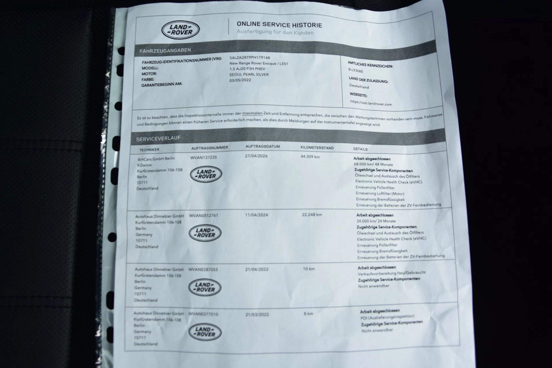 Hoofdafbeelding Land Rover Range Rover Evoque