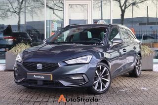 Seat Leon Sportstourer 1.5 FR TSI 150pk | Camera | Stoel en Stuurverwarming | Sfeer | Keyless | Carplay