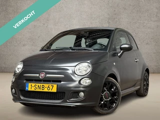 Fiat 500 0.9 TwinAir 500S (NAVIGATIE, LM VELGEN, LEDER, SPORTSTOELEN, GETINT GLAS, ZWART HEMEL, NIEUWSTAAT)