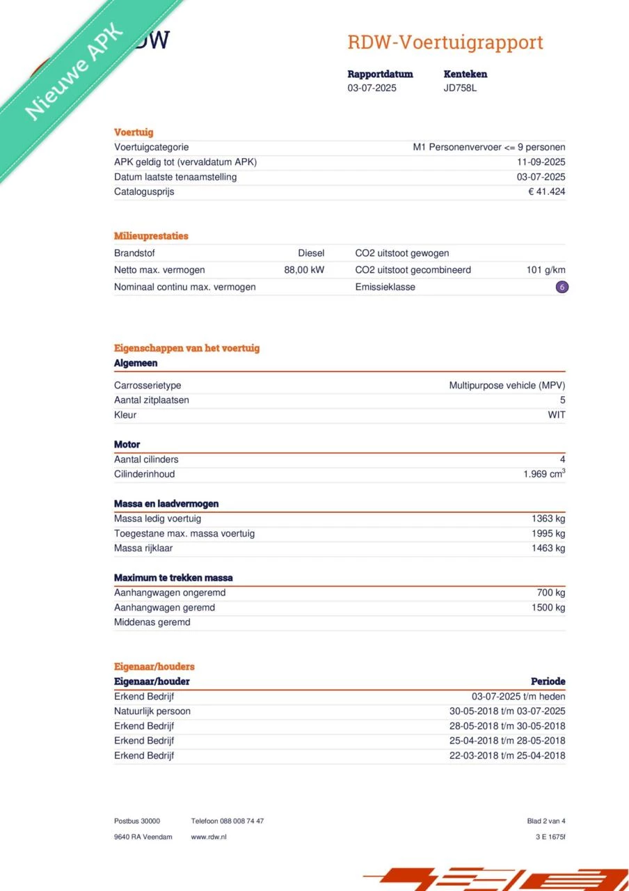 Hoofdafbeelding Volvo V40