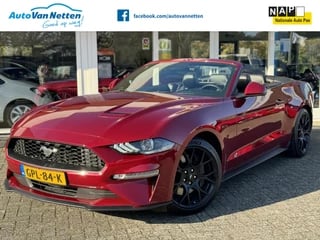 Ford Mustang Convertible 2.3 EcoBoost 290pk 6bak,Digi Dash,Xenon,Clima,19"lmv,Windscherm,50TH Anniversary Edition