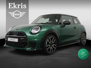 MINI 3-deurs Cooper C JCW Trim | Pakket M | Stoel-stuurverwarming | Schuif-kantel dak | Achteruitrijcamera | Head-Up | Cruise |