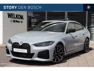 BMW 4 Serie Gran Coupé M440i xDrive High Executive Automaat / Schuif-kanteldak / Trekhaak / Laserlight / M Adaptief onderstel / Head-Up / Parking Assistant Plus / Comfort Access
