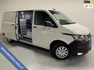 Volkswagen Transporter Automaat Servicewagen 2.0 TDI 150pk L2H1 3Persoons, Sortimo Inrichting, Airco, Navigatie, RIJKLAARPRIJS!