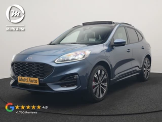 Ford Kuga 2.5 ST-Line X PHEV 225pk Dealer O.H. | Trekhaak Af Fabriek | Panodak | Adaptive Cruise | Head Up | 360 Camera | Alcantara Sportstoelen & Stuur Verwarmd | Bang & Olufsen | Keyless | Blis | Apple Carplay | Navigatie | DAB | Plug In Hybrid |