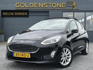 Ford Fiesta 1.0 EcoBoost Titanium 2e Eigenaar,Pano,Camera,Navi,PDC V+A,Carplay,Clima,Cruise,Dealer Onderhouden,6 Bak,N.A.P,102pk,Lm velgen,Apk tot 02-2027