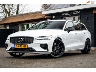 Volvo V60 2.0 T6 Recharge AWD R-Design SOH 90% I Panoramadak I Harman Kardon I 21" I HeadUp I Blis I Stuur & stoelverwarming I BTW
