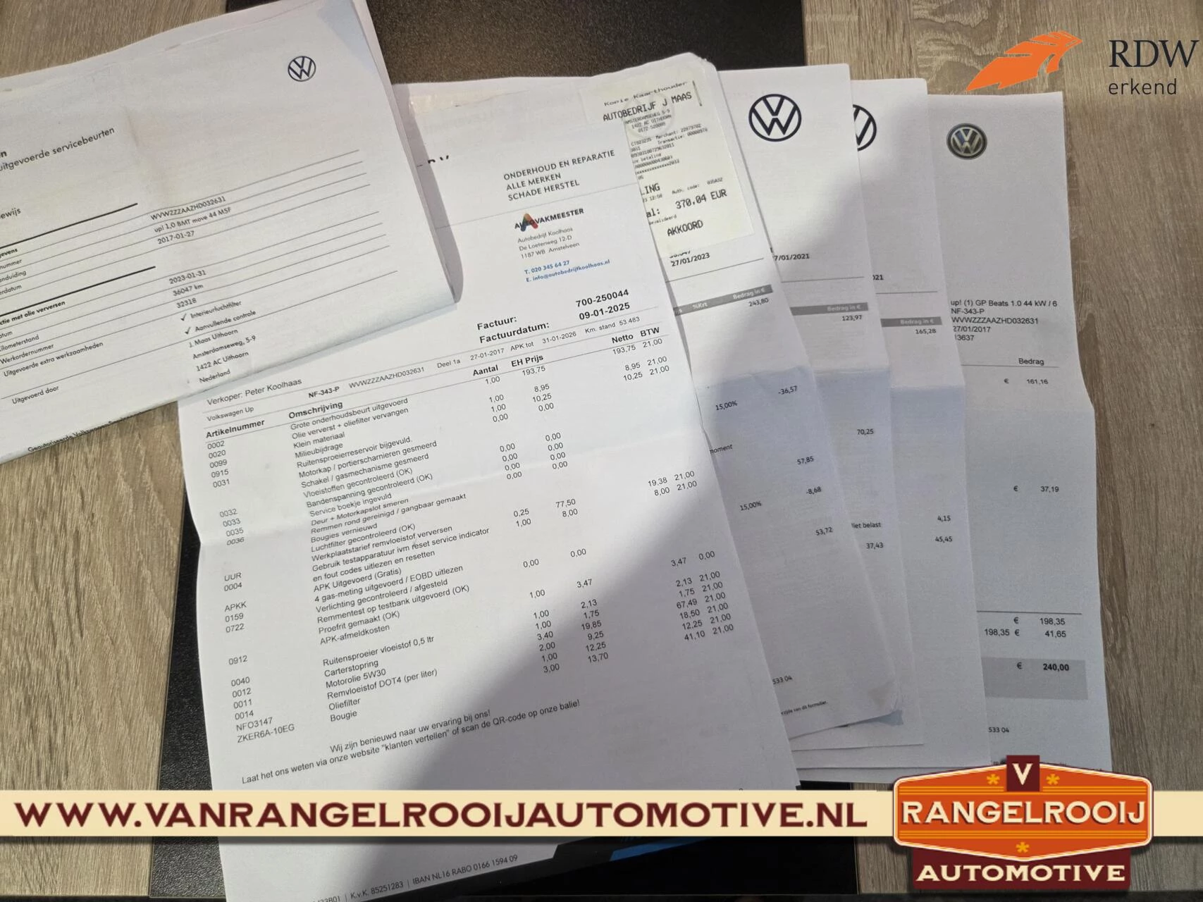 Hoofdafbeelding Volkswagen up!