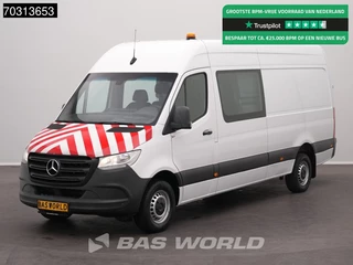 Mercedes Sprinter 314 CDI Dubbel Cabine L4H2 3,5t Trekhaak Navi Airco Camera MBUX CarPlay Euro6 L4 DC Doka Mixto Airco Trekhaak