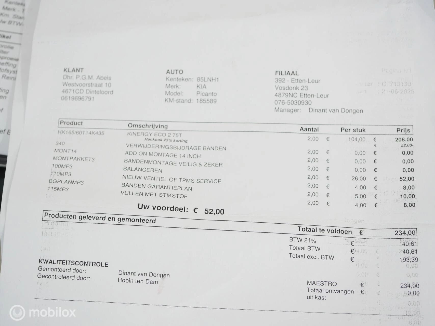 Hoofdafbeelding Kia Picanto