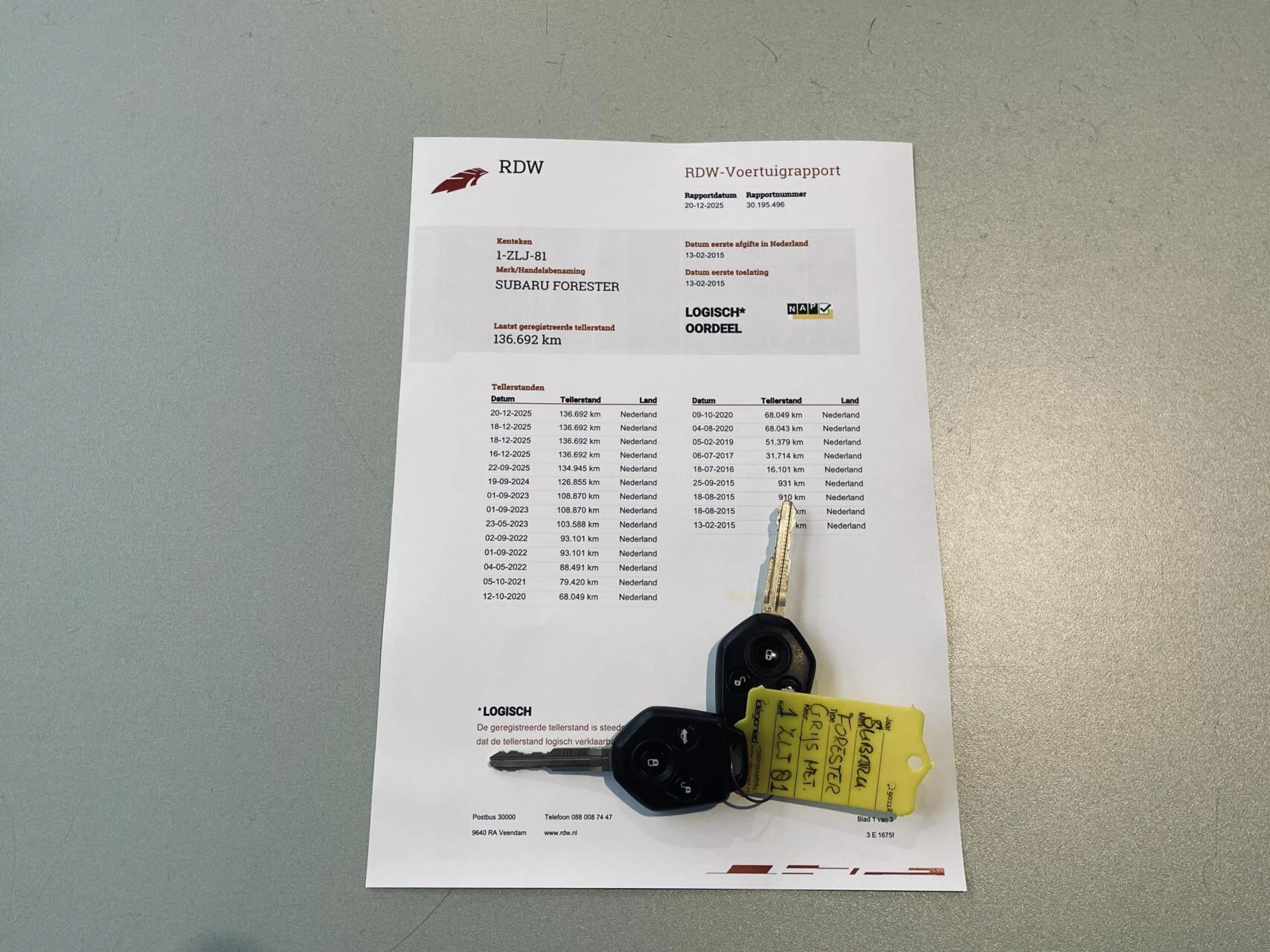 Hoofdafbeelding Subaru Forester