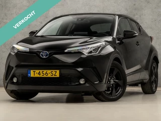 Toyota C-HR 1.8 Hybrid Dynamic Automaat (NAVIGATIE, BLACK PACK, ZWART HEMEL, CAMERA, STOELVERWARMING, SPORTSTOELEN, GETINT GLAS, ADAPTIVE CRUISE, KEYLESS, NIEUWSTAAT)