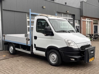 Iveco Daily 35S14G 345 CNG Aardgas ( natural Gas ) benzine Pick-up Open laadbak Cruise controle Trekhaak 3500kg 3-Persoons 1e eigenaar Ex gemeente Btw en bpm vrij voor particulier gebruik!!