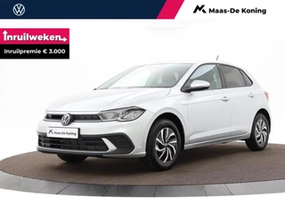 Volkswagen Polo Life Edition 1.0 TSI 95 pk 5 versn. Hand · Airconditioning automatisch, 2-zone (climatronic) · regensensor ·