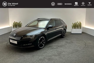 Skoda Superb Combi 1.4 TSI iV 218pk DSG Sportline Business Edition | Trekhaak Zwenkbaar, Stoelverwarming V+A, Matrix-LED Kopkampen |