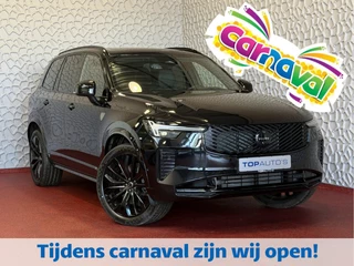 Volvo XC90 2.0 T8 456 PK PHEV AWD 7P BLACK EDITION PLUS LUCHTVERING SCHUIFDAK STOEL/STUUR.VERW ELEK.TREKHAAK HARMAN KARDON PANORAMA STANDKACHEL HEADUP ✅ Top Auto's Wijchen ,  Altijd een Ruim aanbod van Diverse Volvo's i  BUSINESS / CORE / BRIGHT / DARK / ULTRA DARK / PLUS DARK / BLACK EDITION  / ESSENTIAL / T6 / T8 ✅ 