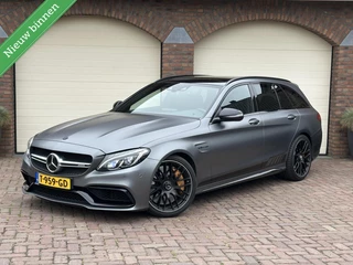 Mercedes C-klasse Estate AMG 63 S 619PK Panorama LED Compl. dealer onderhouden!