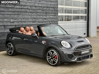 Hoofdafbeelding MINI Cooper Cabrio Mini Cabrio 2.0 John Cooper Works Chili | Leder | Union Jack