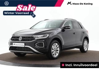 Volkswagen T-Roc Life Edition 1.0 TSI 116 pk 6 versn. Hand  ·  Airconditioning automatisch, 2-zone (climatronic) · Privatelease €,-398 per maand · incl. inruilvoordeel ·